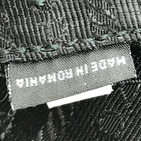 Rare Tessuto Tote Handbag Black Nylon ShoulderBag - Picture 12 of 13